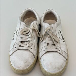 Saint Laurent Off-White Casual Sneakers